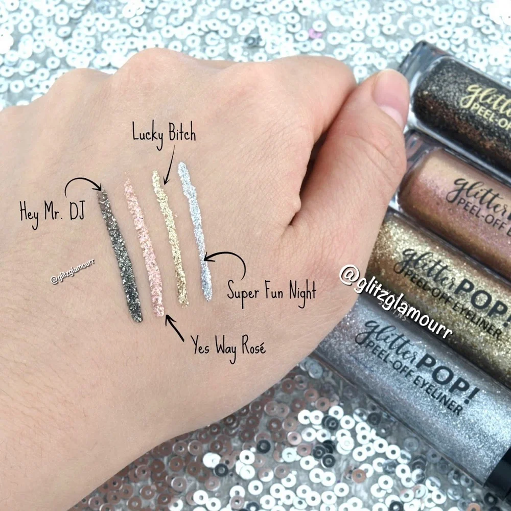 ✨Too Faced Glitter POP! Peel-Off Eyeliner✨